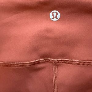 Lululemon align Rust Leggings size 0: 25 length excellent condition